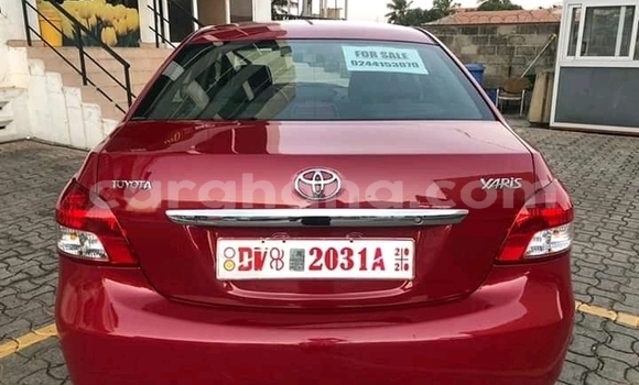 Buy Used Toyota Yaris Red Car in Wasa Amenfi in Western Buy Used Toyota Yaris Red Car in Wasa Amenfi in Western