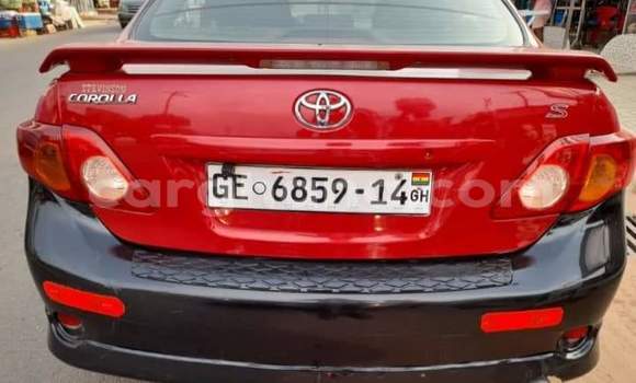 Buy Used Toyota Corolla II Red Car in Accra in Greater Accra Buy Used Toyota Corolla II Red Car in Accra in Greater Accra