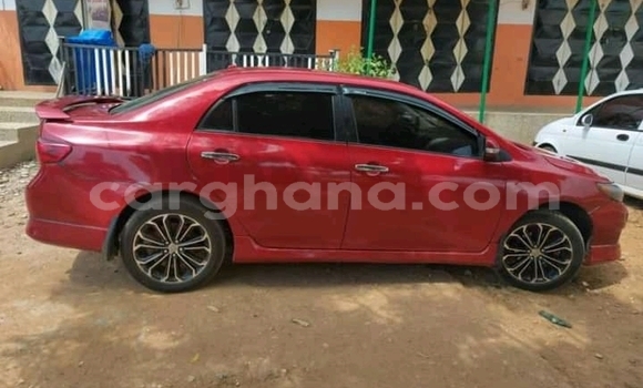 Sayi Na hannu Toyota Corolla Red Mota in Accra a Greater Accra Sayi Na hannu Toyota Corolla Red Mota in Accra a Greater Accra