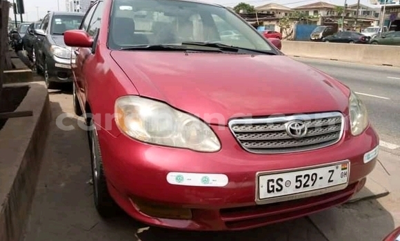 Sayi Na hannu Toyota Corolla II Red Mota in Accra a Greater Accra