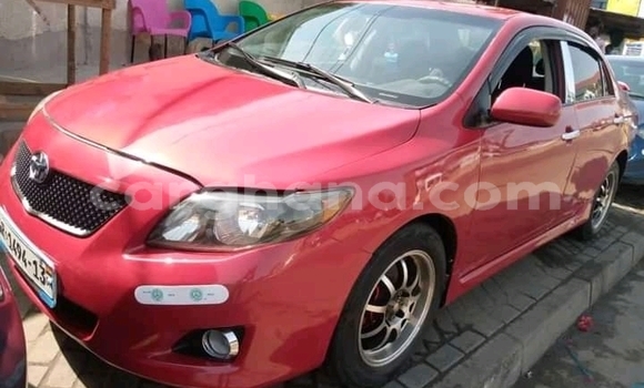 Sayi Na hannu Toyota Corolla Red Mota in Accra a Greater Accra Sayi Na hannu Toyota Corolla Red Mota in Accra a Greater Accra