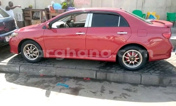 Sayi Na hannu Toyota Corolla Red Mota in Accra a Greater Accra Sayi Na hannu Toyota Corolla Red Mota in Accra a Greater Accra