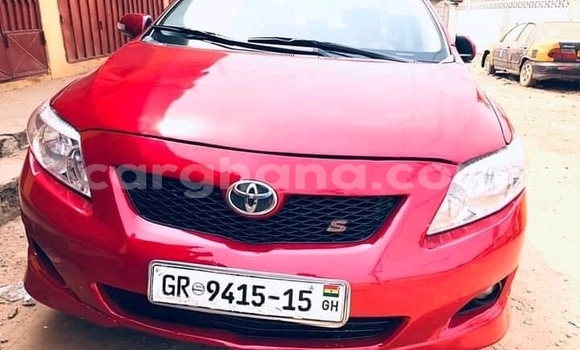 Buy Used Toyota Corolla Red Car in Accra in Greater Accra Buy Used Toyota Corolla Red Car in Accra in Greater Accra