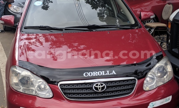 Buy Used Toyota Corolla Red Car in Accra in Greater Accra Buy Used Toyota Corolla Red Car in Accra in Greater Accra