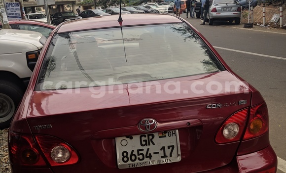Buy Used Toyota Corolla Red Car in Accra in Greater Accra Buy Used Toyota Corolla Red Car in Accra in Greater Accra
