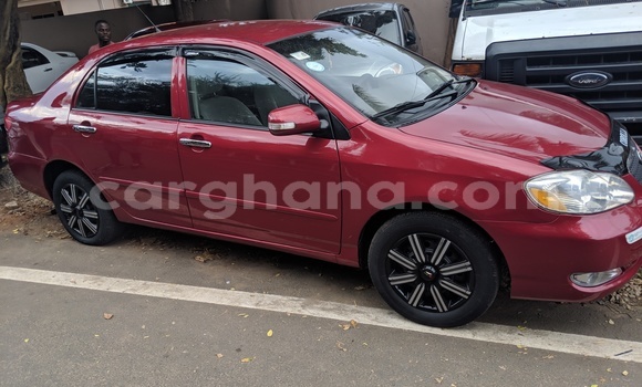 Buy Used Toyota Corolla Red Car in Accra in Greater Accra Buy Used Toyota Corolla Red Car in Accra in Greater Accra