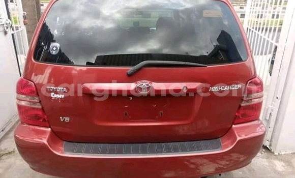 Buy Used Toyota Highlander Red Car in Accra in Greater Accra Buy Used Toyota Highlander Red Car in Accra in Greater Accra