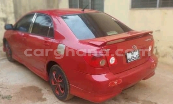 Buy Used Toyota Corolla Red Car in Accra in Greater Accra