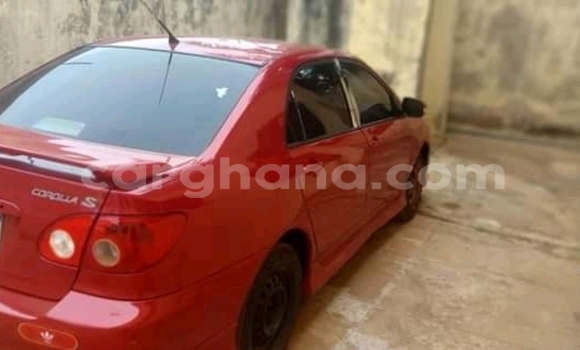 Sayi Na hannu Toyota Corolla Red Mota in Accra a Greater Accra Sayi Na hannu Toyota Corolla Red Mota in Accra a Greater Accra