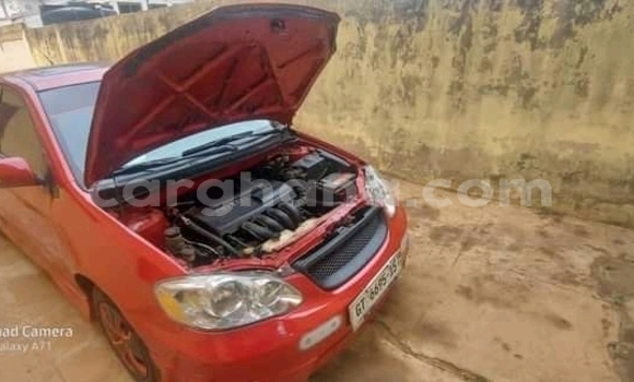 Sayi Na hannu Toyota Corolla Red Mota in Accra a Greater Accra Sayi Na hannu Toyota Corolla Red Mota in Accra a Greater Accra