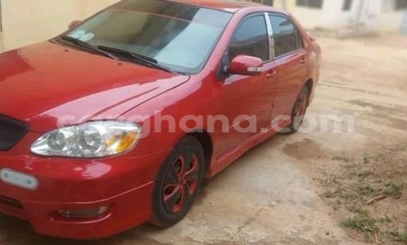 Sayi Na hannu Toyota Corolla Red Mota in Accra a Greater Accra Sayi Na hannu Toyota Corolla Red Mota in Accra a Greater Accra