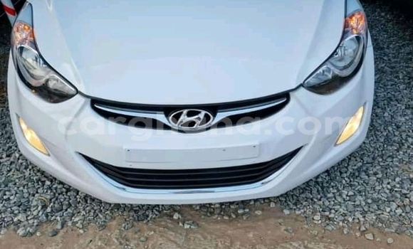 Sayi Na hannu Hyundai Elantra White Mota in Accra a Greater Accra Sayi Na hannu Hyundai Elantra White Mota in Accra a Greater Accra