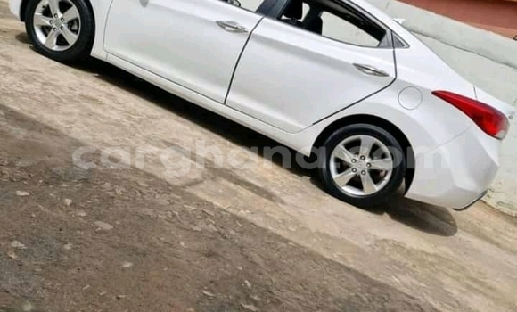 Sayi Na hannu Hyundai Elantra White Mota in Accra a Greater Accra Sayi Na hannu Hyundai Elantra White Mota in Accra a Greater Accra