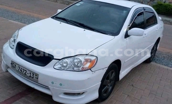 Buy Used Toyota Corolla White Car in Accra in Greater Accra