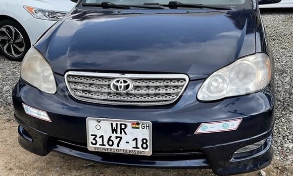 Buy Used Toyota Corolla Blue Car in Wenchi in Brong-Ahafo