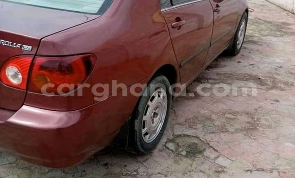 Sayi Na hannu Toyota Corolla Red Mota in Accra a Greater Accra Sayi Na hannu Toyota Corolla Red Mota in Accra a Greater Accra