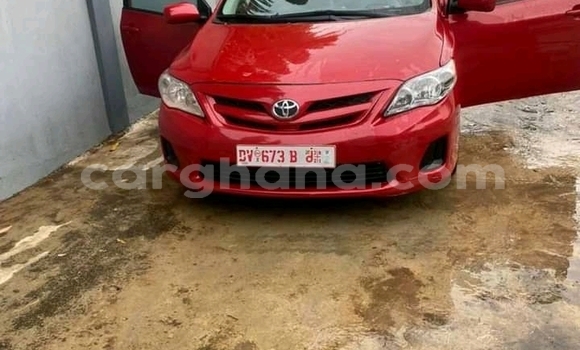 Buy Used Toyota Corolla Red Car in Accra in Greater Accra