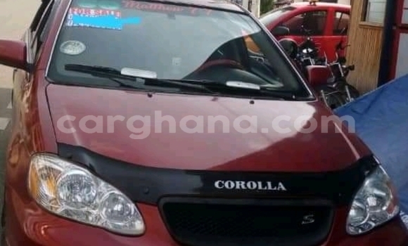 Sayi Na hannu Toyota Corolla Red Mota in Accra a Greater Accra Sayi Na hannu Toyota Corolla Red Mota in Accra a Greater Accra
