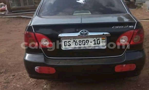 Sayi Na hannu Toyota Corolla Black Mota in Accra a Greater Accra Sayi Na hannu Toyota Corolla Black Mota in Accra a Greater Accra