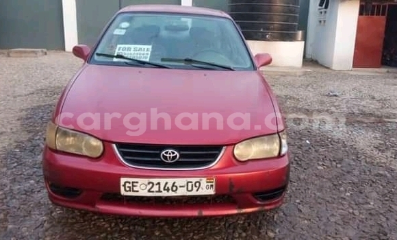 Buy Used Toyota Corolla Red Car in Accra in Greater Accra