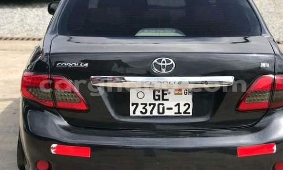 Buy Used Toyota Corolla Black Car in Accra in Greater Accra Buy Used Toyota Corolla Black Car in Accra in Greater Accra