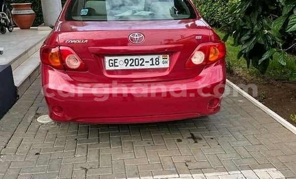 Ra Àlòkù Toyota Corolla Red Ọkọ̀ in Accra ni Greater Accra Ra Àlòkù Toyota Corolla Red Ọkọ̀ in Accra ni Greater Accra