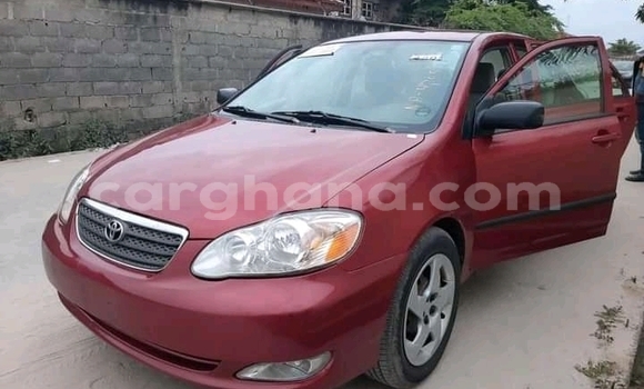 Buy Used Toyota Corolla Red Car in Accra in Greater Accra