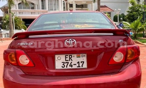 Sayi Na hannu Toyota Corolla Red Mota in Accra a Greater Accra Sayi Na hannu Toyota Corolla Red Mota in Accra a Greater Accra