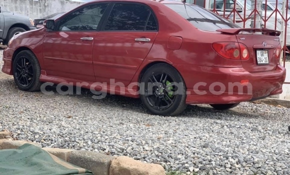 Buy Used Toyota Corolla Red Car in Berekum Municipal in Brong-Ahafo Buy Used Toyota Corolla Red Car in Berekum Municipal in Brong-Ahafo