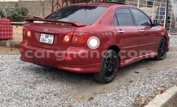 Buy Used Toyota Corolla Red Car in Berekum Municipal in Brong-Ahafo Buy Used Toyota Corolla Red Car in Berekum Municipal in Brong-Ahafo