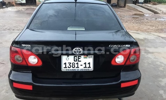 Buy Used Toyota Corolla Black Car in Atebubu–Amantin in Brong-Ahafo Buy Used Toyota Corolla Black Car in Atebubu–Amantin in Brong-Ahafo