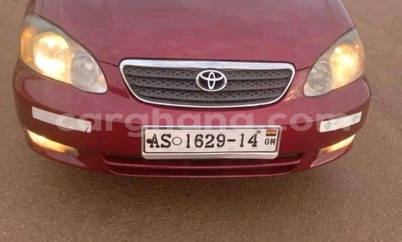 Ra Àlòkù Toyota Corolla Red Ọkọ̀ in Accra ni Greater Accra
