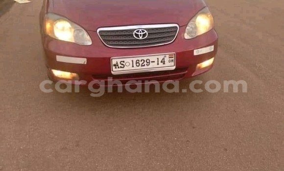 Sayi Na hannu Toyota Corolla Red Mota in Accra a Greater Accra Sayi Na hannu Toyota Corolla Red Mota in Accra a Greater Accra