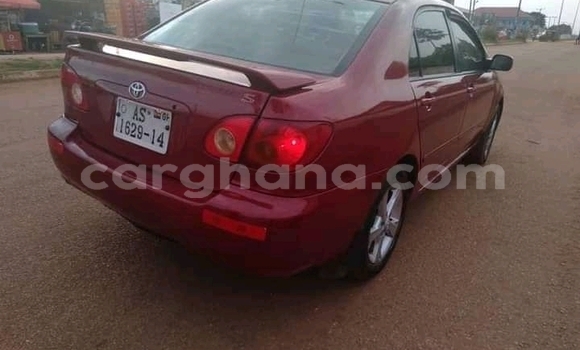 Sayi Na hannu Toyota Corolla Red Mota in Accra a Greater Accra Sayi Na hannu Toyota Corolla Red Mota in Accra a Greater Accra