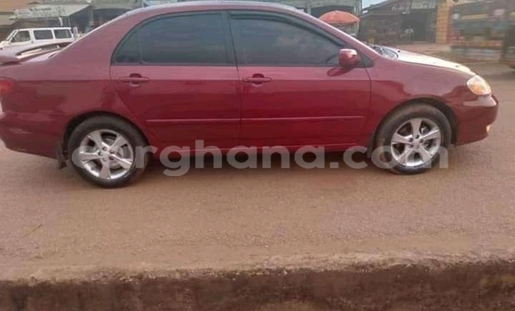 Sayi Na hannu Toyota Corolla Red Mota in Accra a Greater Accra Sayi Na hannu Toyota Corolla Red Mota in Accra a Greater Accra