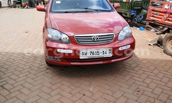 Buy Used Toyota Corolla Red Car in Accra in Greater Accra Buy Used Toyota Corolla Red Car in Accra in Greater Accra