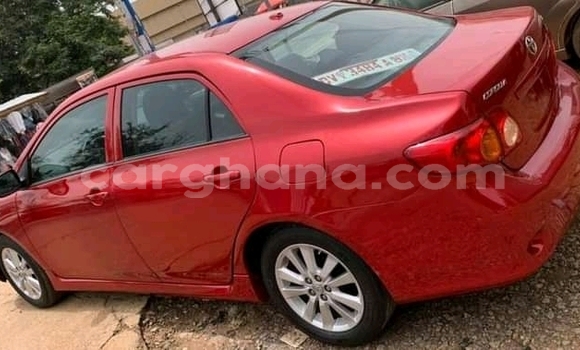 Sayi Na hannu Toyota Corolla Red Mota in Accra a Greater Accra Sayi Na hannu Toyota Corolla Red Mota in Accra a Greater Accra