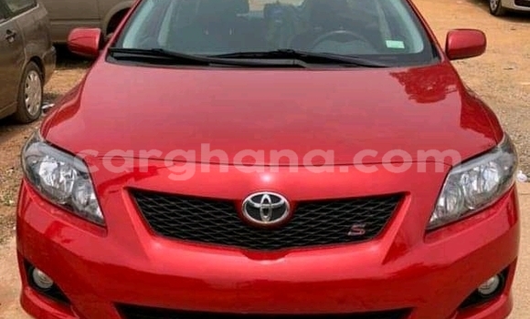 Sayi Na hannu Toyota Corolla Red Mota in Accra a Greater Accra Sayi Na hannu Toyota Corolla Red Mota in Accra a Greater Accra