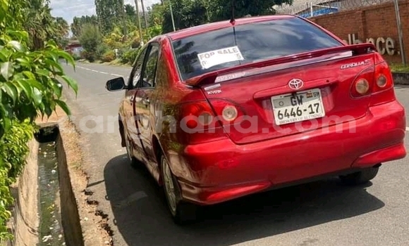 Buy Used Toyota Corolla Red Car in Accra in Greater Accra Buy Used Toyota Corolla Red Car in Accra in Greater Accra
