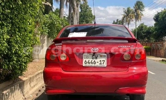 Buy Used Toyota Corolla Red Car in Accra in Greater Accra Buy Used Toyota Corolla Red Car in Accra in Greater Accra