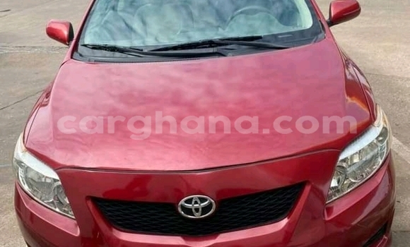 Sayi Na hannu Toyota Corolla Red Mota in Accra a Greater Accra