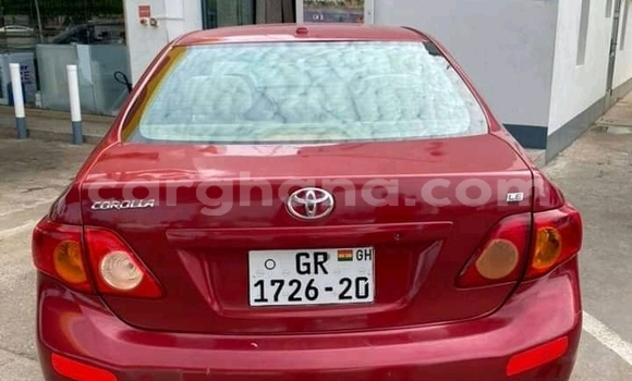 Buy Used Toyota Corolla Red Car in Accra in Greater Accra Buy Used Toyota Corolla Red Car in Accra in Greater Accra