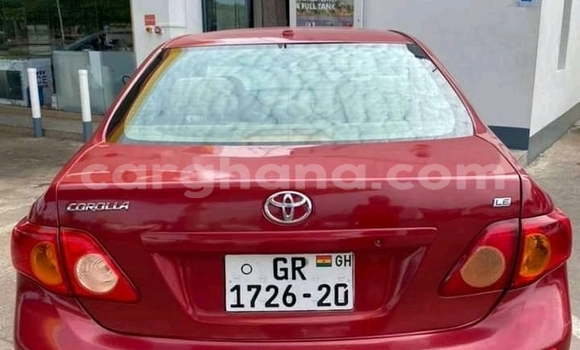 Buy Used Toyota Corolla Red Car in Accra in Greater Accra Buy Used Toyota Corolla Red Car in Accra in Greater Accra