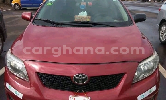 Buy Used Toyota Corolla Red Car in Tema in Greater Accra