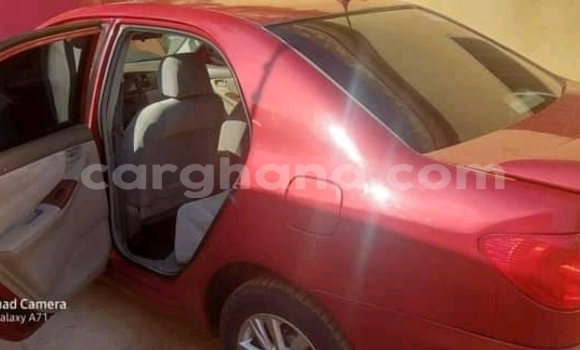 Sayi Na hannu Toyota Corolla Red Mota in Accra a Greater Accra Sayi Na hannu Toyota Corolla Red Mota in Accra a Greater Accra