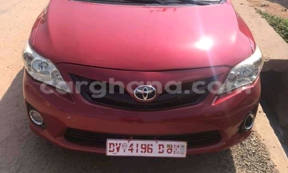 Sayi Na hannu Toyota Corolla Red Mota in Accra a Greater Accra