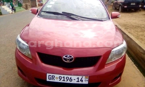 Sayi Na hannu Toyota Corolla Red Mota in Accra a Greater Accra Sayi Na hannu Toyota Corolla Red Mota in Accra a Greater Accra