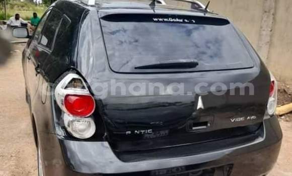Buy Used Pontiac Vibe Black Car in Sekondi–Takoradi Metropolitan in Western Buy Used Pontiac Vibe Black Car in Sekondi–Takoradi Metropolitan in Western