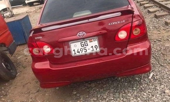 Ra Àlòkù Toyota Corolla Red Ọkọ̀ in Accra ni Greater Accra Ra Àlòkù Toyota Corolla Red Ọkọ̀ in Accra ni Greater Accra
