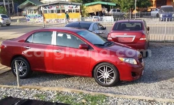 Buy Used Toyota Corolla Red Car in Accra in Greater Accra